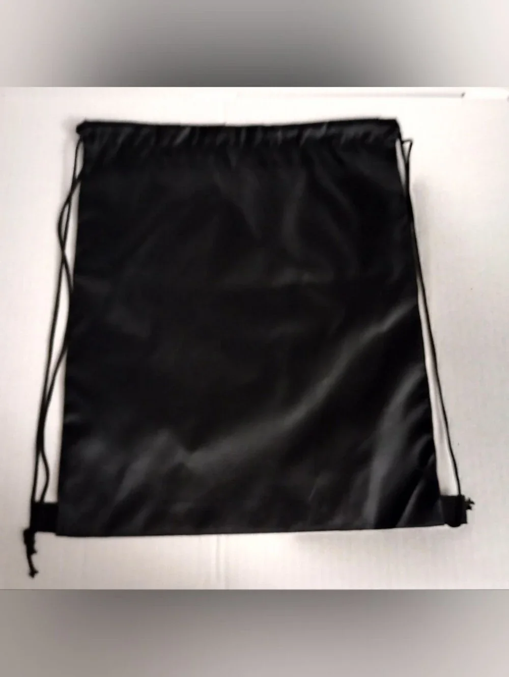 Clubtails Cocktail In A Can Branded Black Drawstring Backpack Bag 16